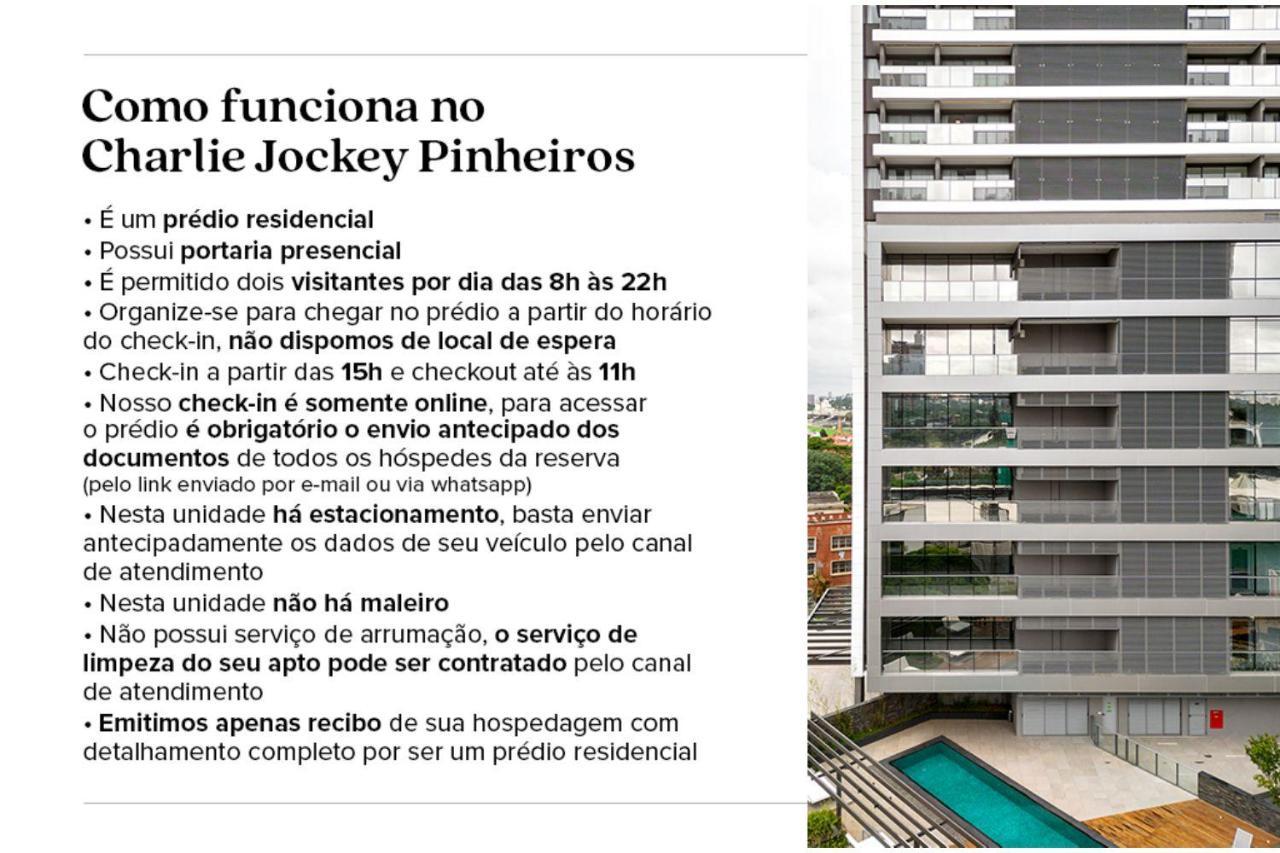 Charlie Jockey Pinheiros Apartment เซาเปาโล ภายนอก รูปภาพ
